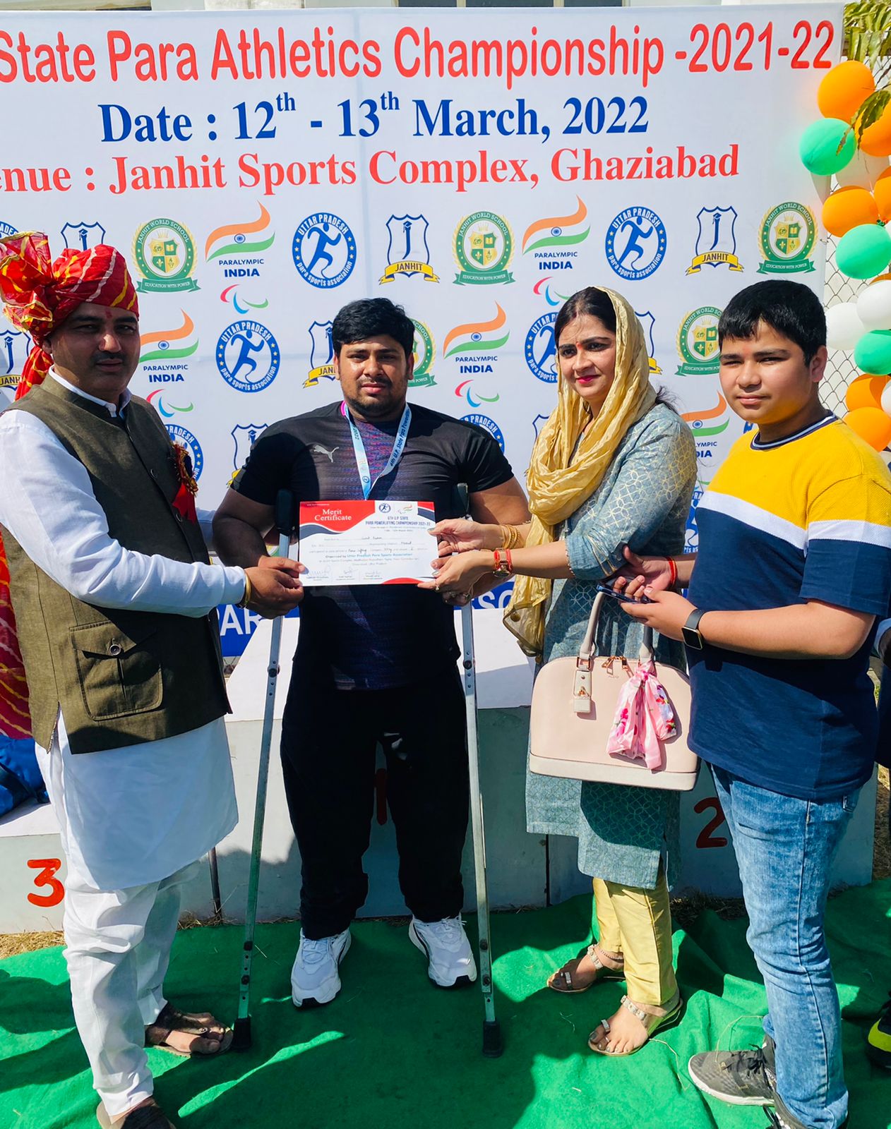 6th U.P. STATE PARA ATHLETICS CHAMPIONSHIP-2022